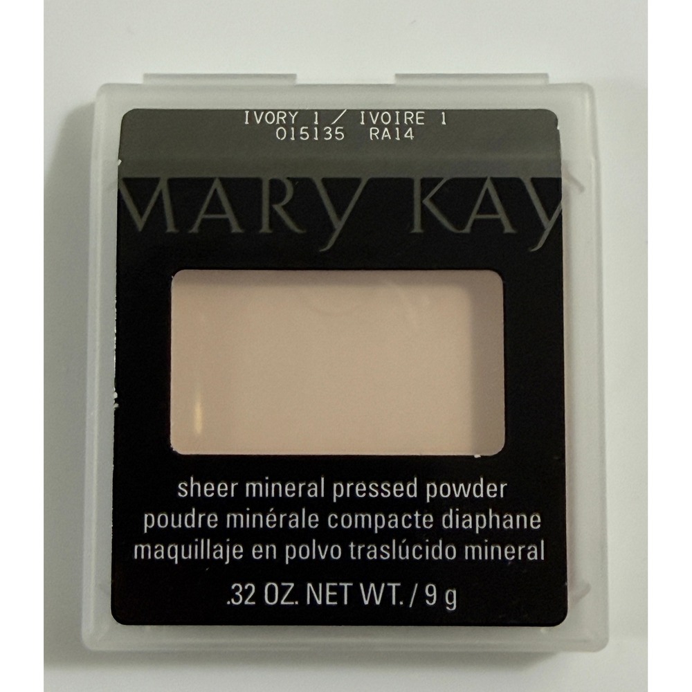 Mary Kay Sheer Mineral Pressed Powder Women 0.32oz Ivory 1 Refill 015135 RA14